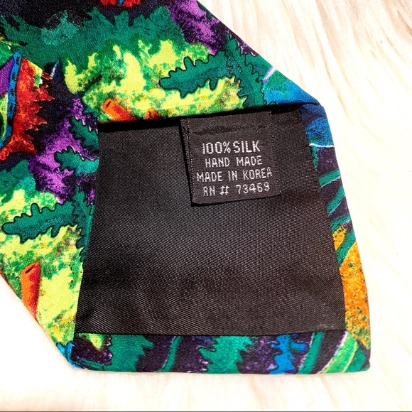 ❗️SOLD❗️$10 SALE🎉4/$30 1990’s Vintage Ocean Tie - Picture 6 of 7